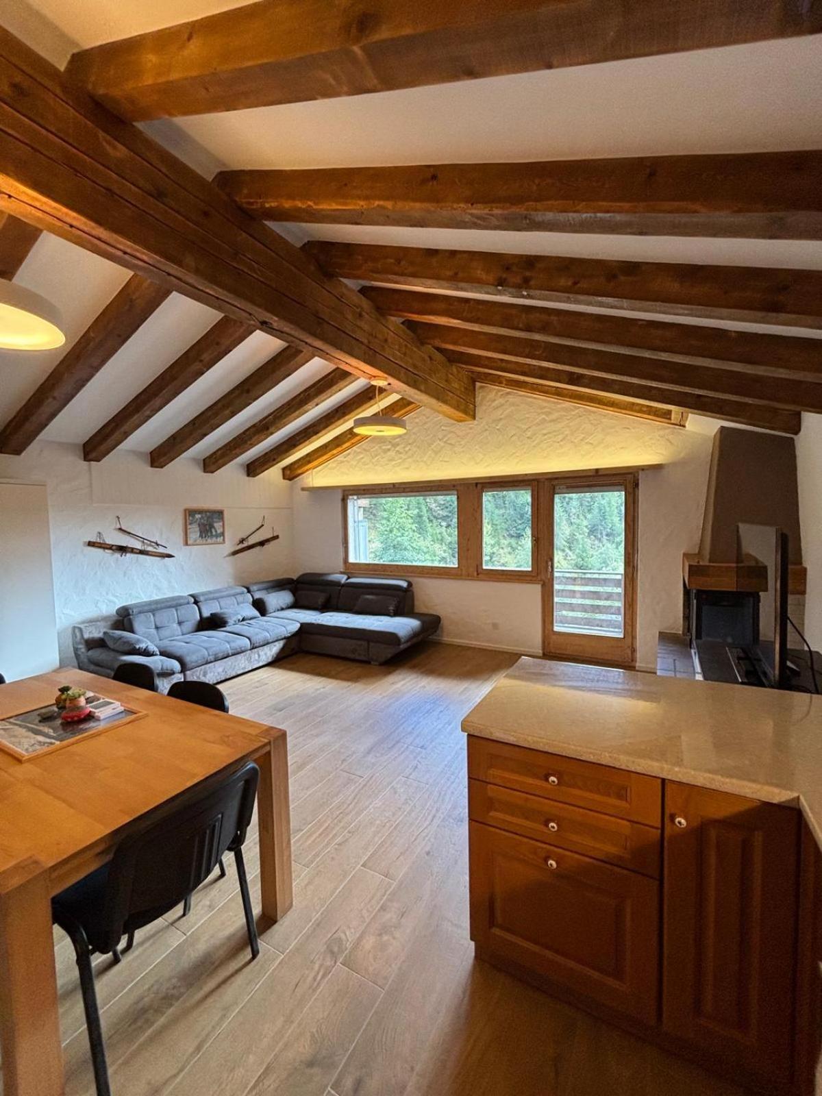 Appartamento Chalet Laax Buitenkant foto